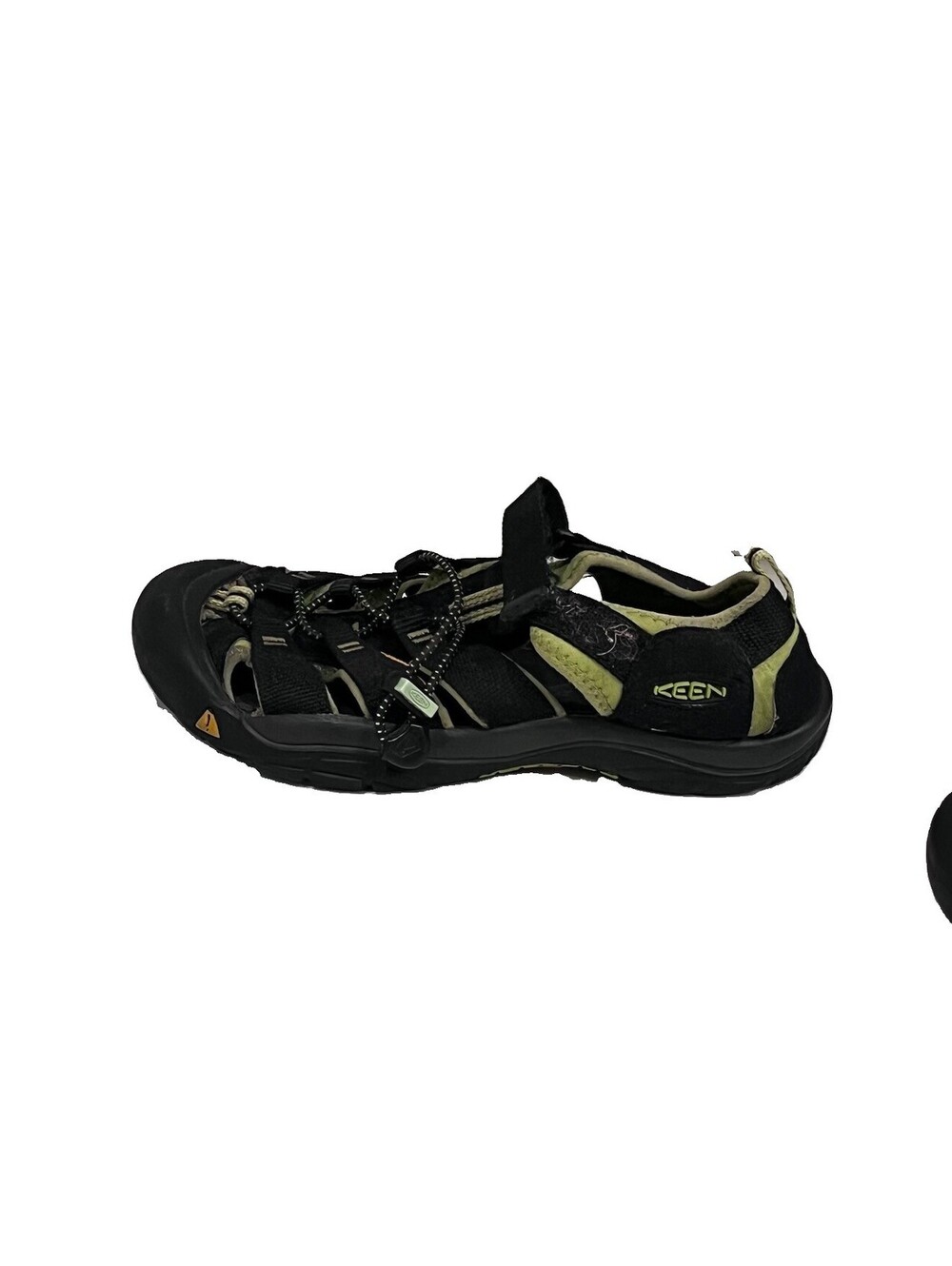 Keen Newport H2 Sandals Youth 5 Black Lime Green Good Water Shoes Summer Beach